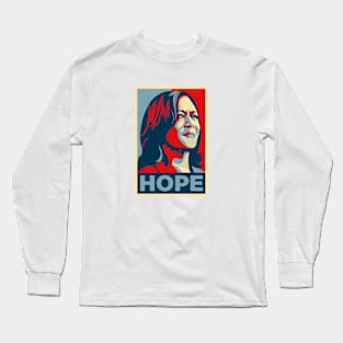 Kamala Harris: Hope Long Sleeve T-Shirt